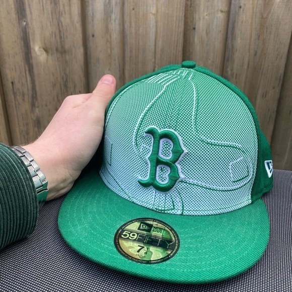 Vintage Embroidered MLB Boston Red Sox Baseball Cap Hat New Era - Picture 3 of 7